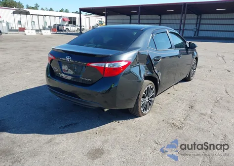 2016 Toyota Corolla S Plus из США, поврежденный, VIN 2T1BURHE2GC588341